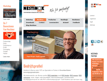 Tablet Screenshot of nestinox.nl
